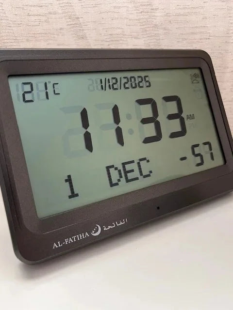 Horloge Adhan Al-Fatiha