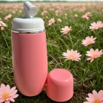 Bidet ablution portable. Compact et pratique rose (2)