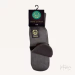 Chaussettes antidérapantes opaques femmes marron