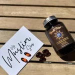 Gélules de graines de nigelle BIO vue de face