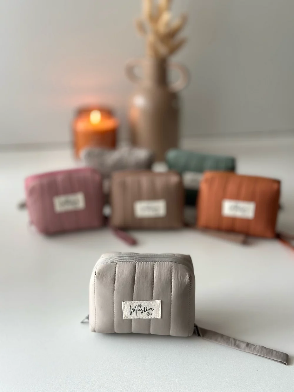 Ensemble de prière Bali gris galerie photo