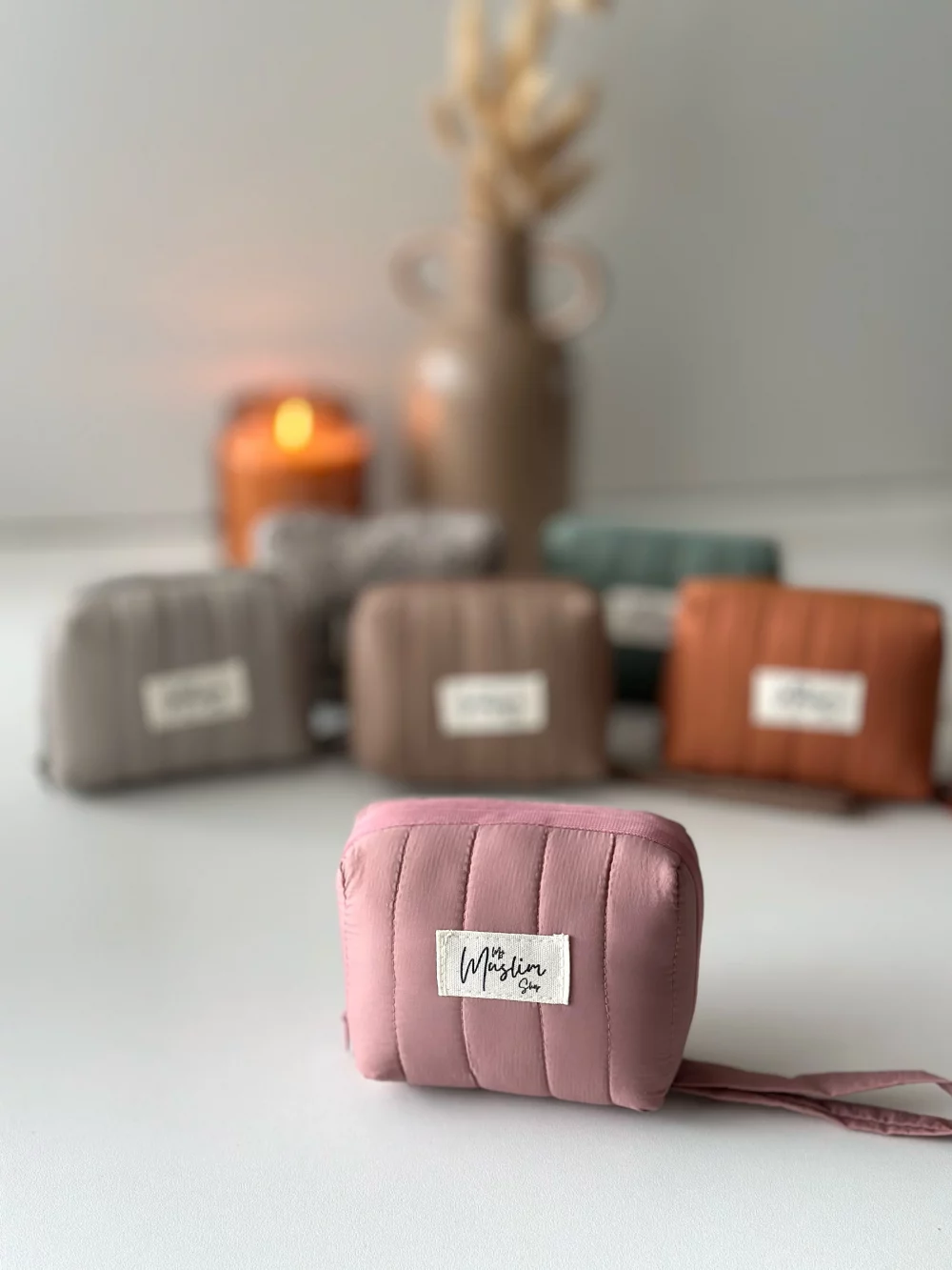 Ensemble de prière Bali rose galerie photo