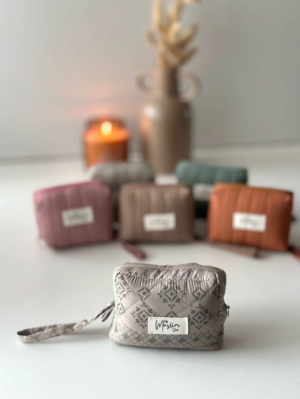 Ensemble de prière Bali vert motif galerie photo