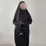 Robe de prière Lombok compact en toile parachute noir