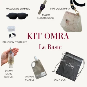 Kit Omra basic - L’essentiel pour voyager léger et serein