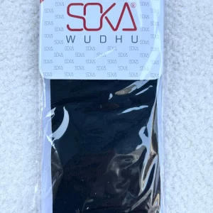 Chaussettes spéciales ablutions - Pratiques & confortables couleur noire