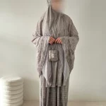 Ensemble de prière Bali vert motif