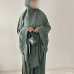 Ensemble de prière Bali vert sauge