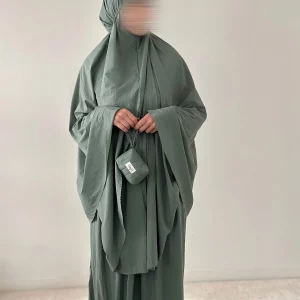 Ensemble de prière Bali vert sauge