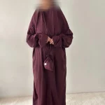 Robe de prière Lombok aubergine