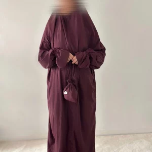 Robe de prière Lombok aubergine