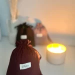 Robe de prière Lombok couleur aubergine