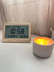 Horloge Adhan Al-Fatiha couleur dorée