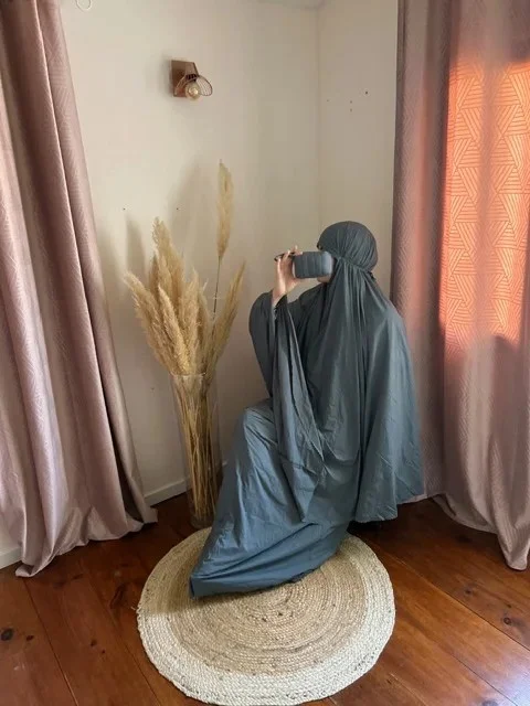 Ensemble de priere Bali bleu-2