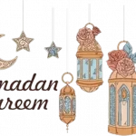 Visuel sticker mural lanterne