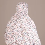 Ensemble Kuala Lumpur blanc et terracotta vue de dos