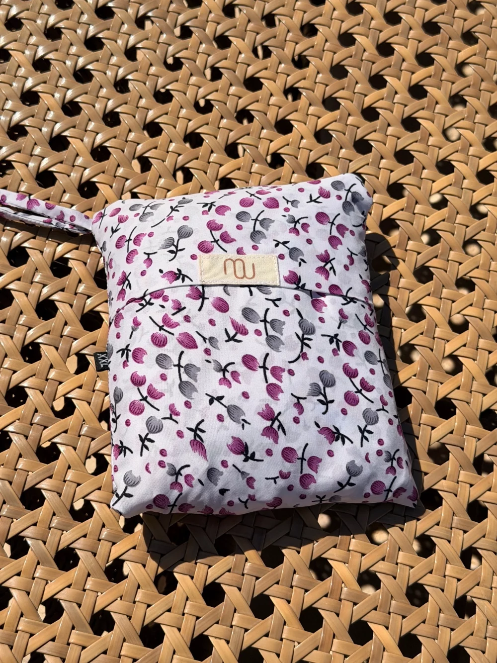 Robe kuala lumpur fleurie blanc et rose